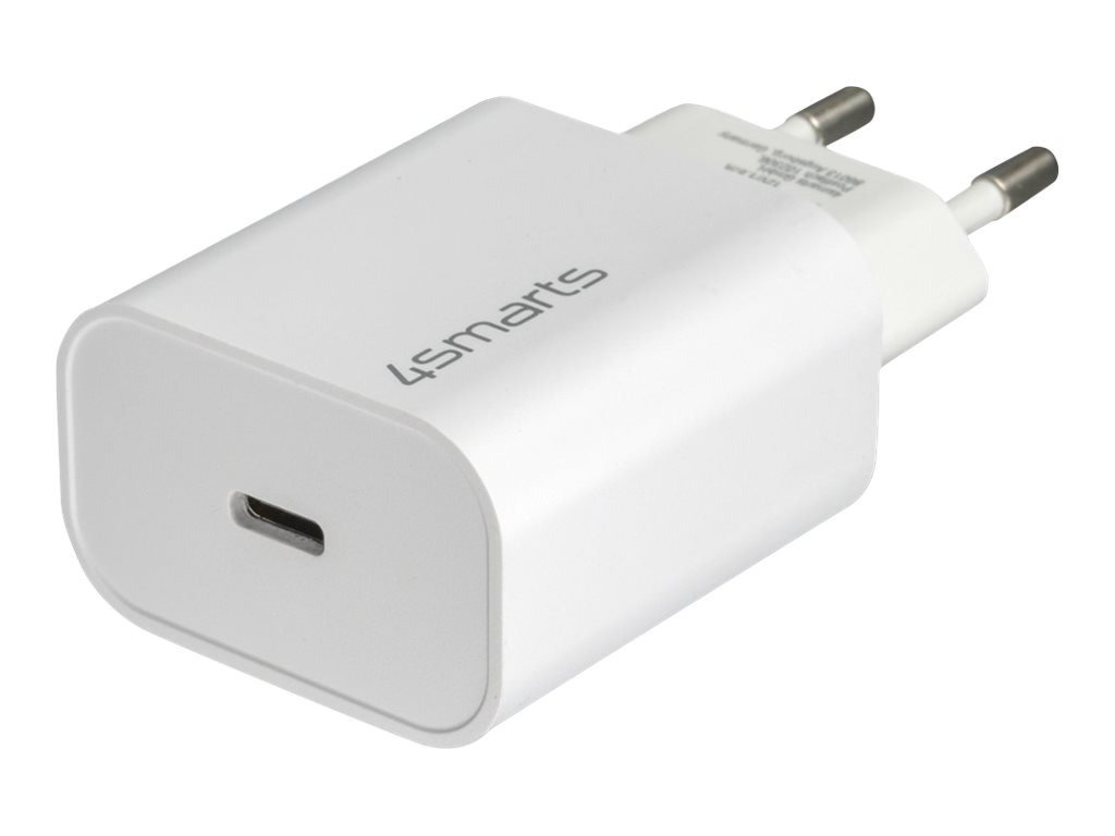 4smarts VoltPlug - Netzteil - 20 Watt - 3 A - PD (24 pin USB-C)