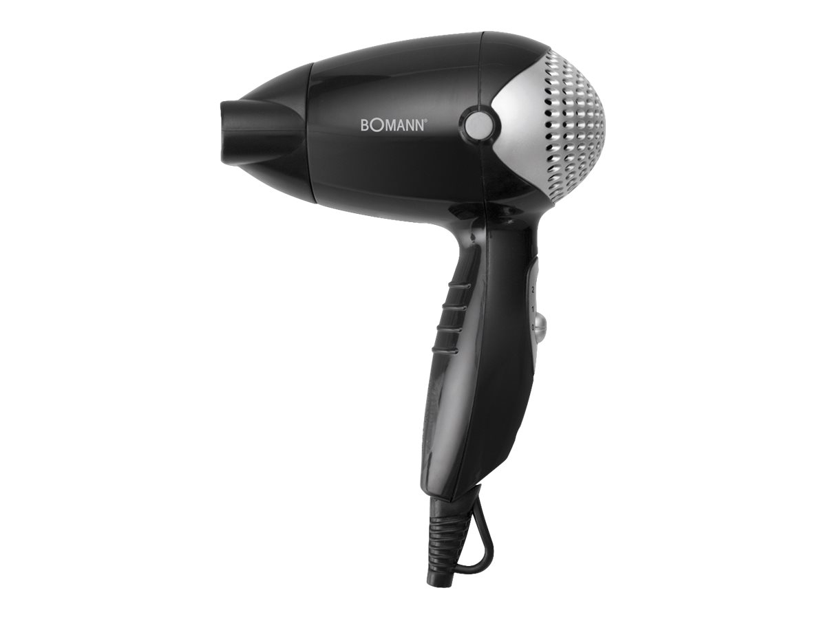 Bomann Reise-Haartrockner HT 8002 CB schwarz/weiß 1200W Bomann Reise-Haartrockner HT 8002 CB schwarz/weiß 1200W