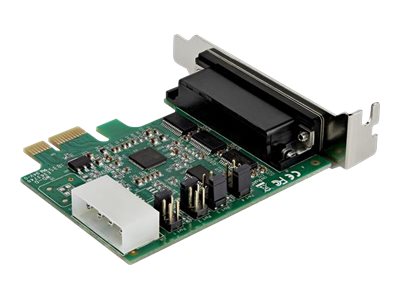 STARTECHCOM PCI Express serielle Schnittstellenkarte mit 4 Ports 16950 UART Low Profile 256ByteFIFOCache