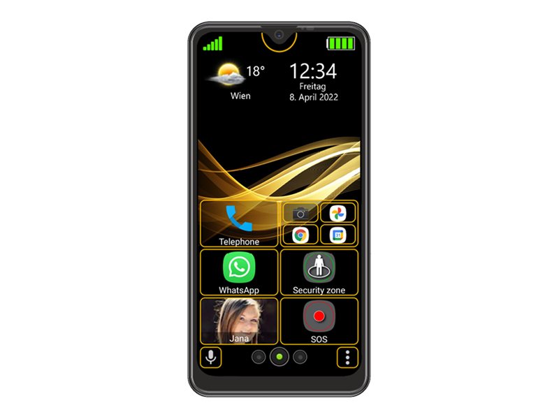 Bea-fon M6splus inkl. TPU Case + Displayschutz