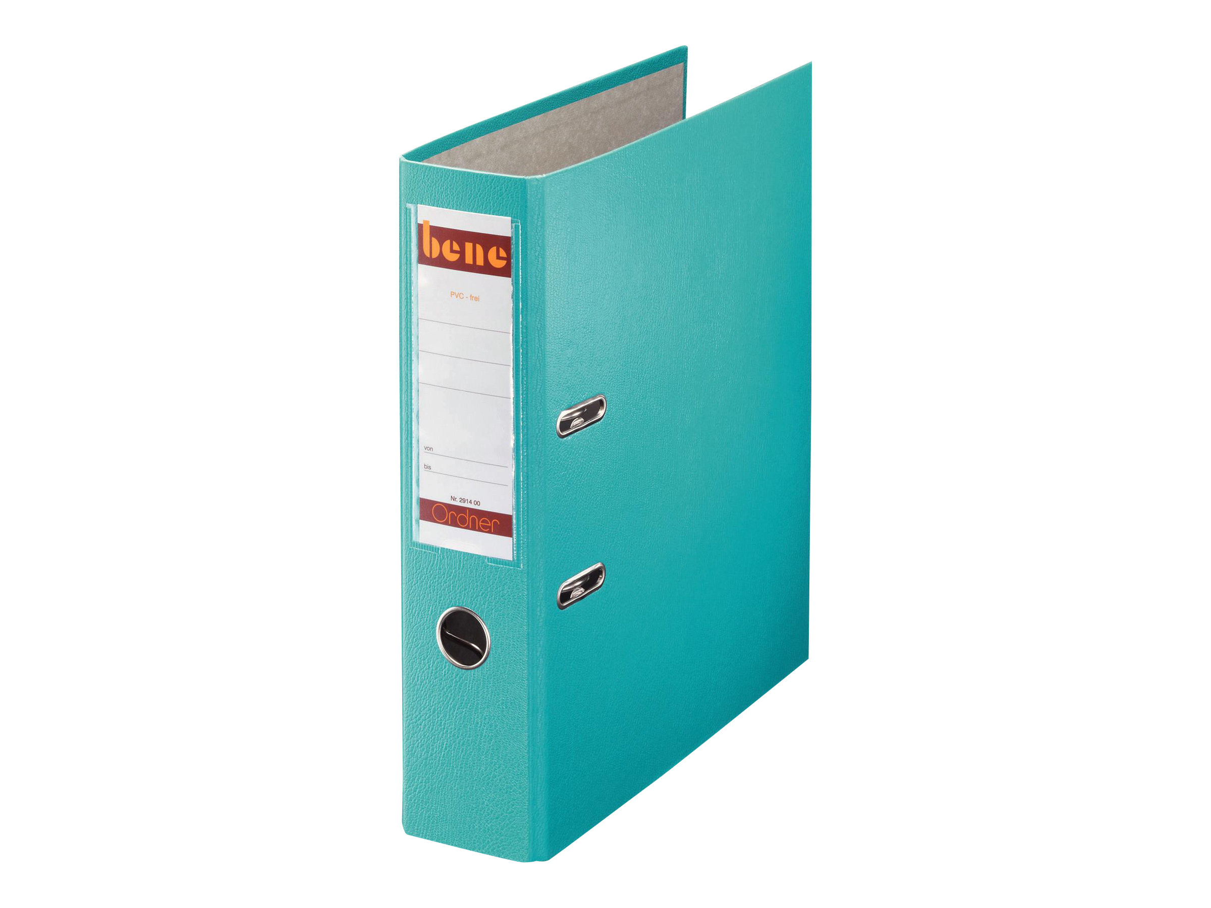 bene No.1 Power Ordner tuerkis Kunststoff 8,0 cm DIN A4 bene No.1 Power Ordner tuerkis Kunststoff 8,0 cm DIN A4