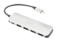 DIGITUS USB Type-C 4-Port Hub USB 3.0 + PD