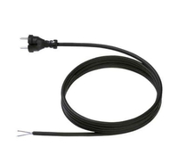 Bachmann Gummizuleitung 248.175 H07RN-F 2x1,5 schwarz 3m
