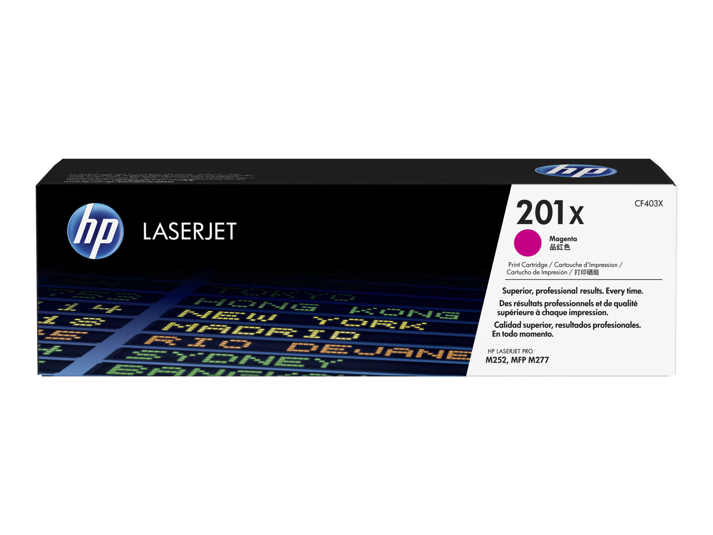 HP 201X (CF403X) magenta Tonerkartusche