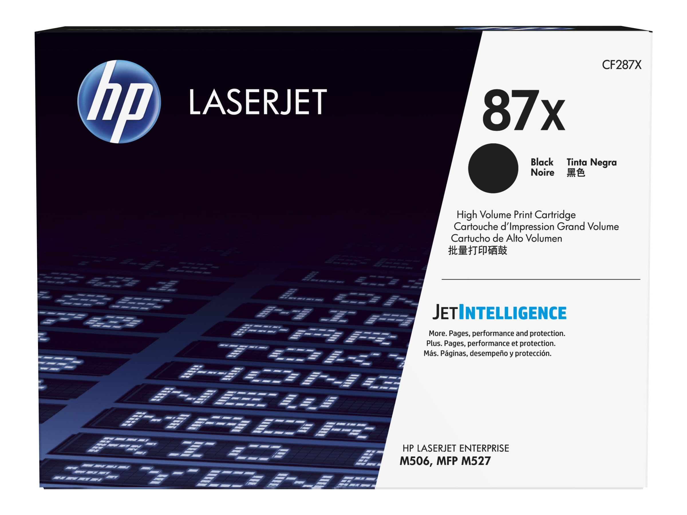HP 87X (CF287X) schwarz Tonerkartusche