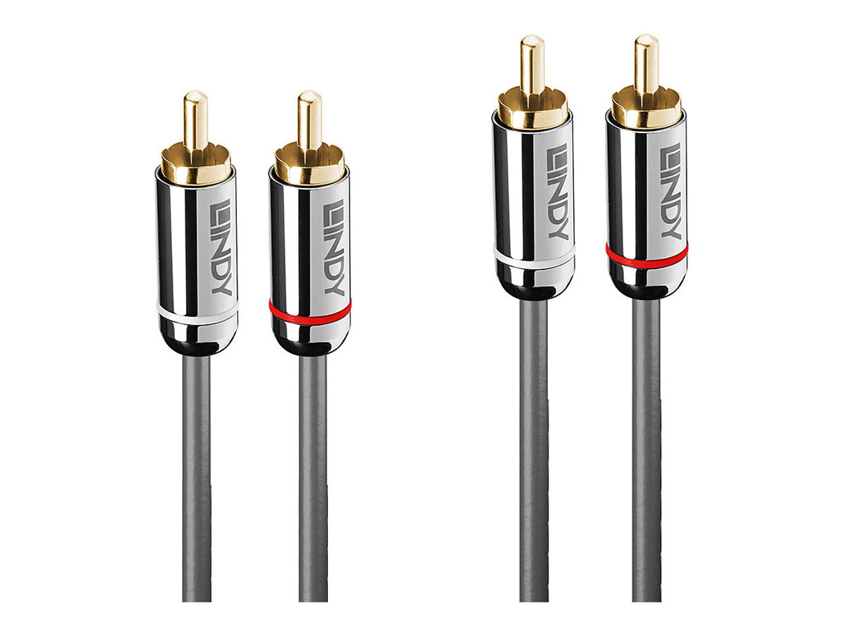 LINDY 1m Dual Phonokabel Cromo Line LINDY 1m Dual Phonokabel Cromo Line