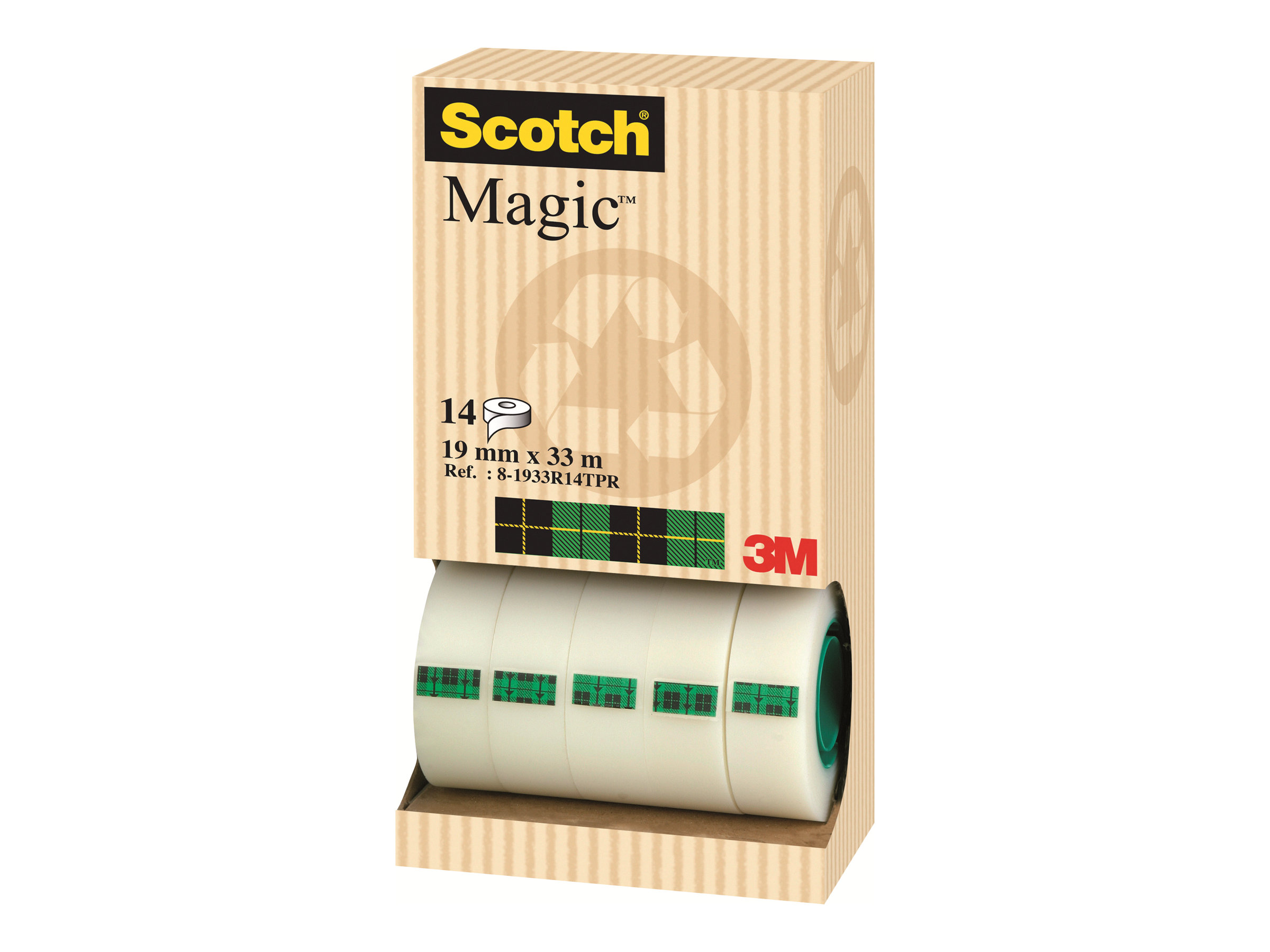 12 + 2 GRATIS: Scotch Magic⢠Tape Klebefilm matt 19,0 mm x 33,0 m 12 Rollen + GRATIS 2 Rollen 12 + 2 GRATIS: Scotch Magic⢠Tape Klebefilm matt 19,0 mm x 33,0 m 12 Rollen + GRATIS 2 Rollen