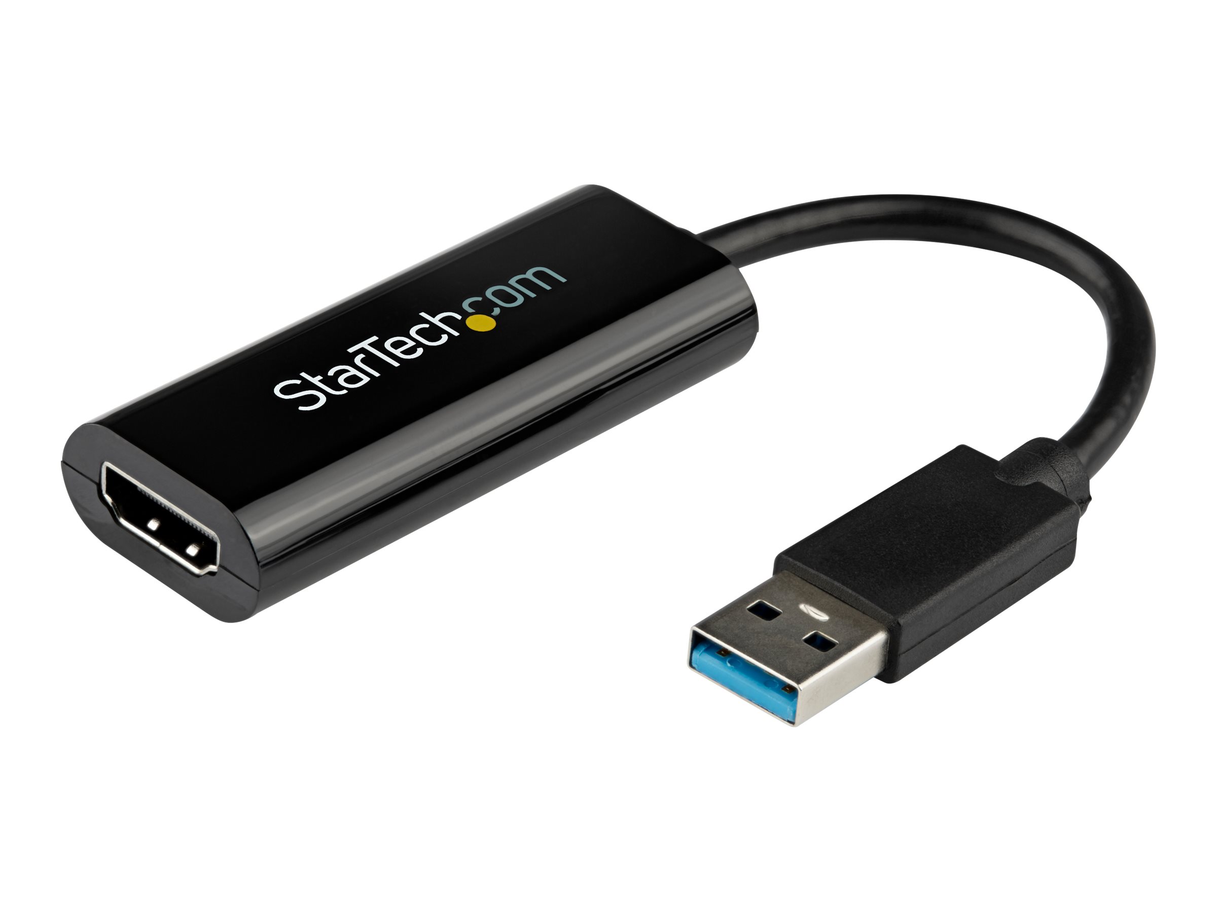 STARTECH.COM Slim USB 3.0 to HDMI External Video Card Multi Monitor Adapter 1920x1200 / 1080p