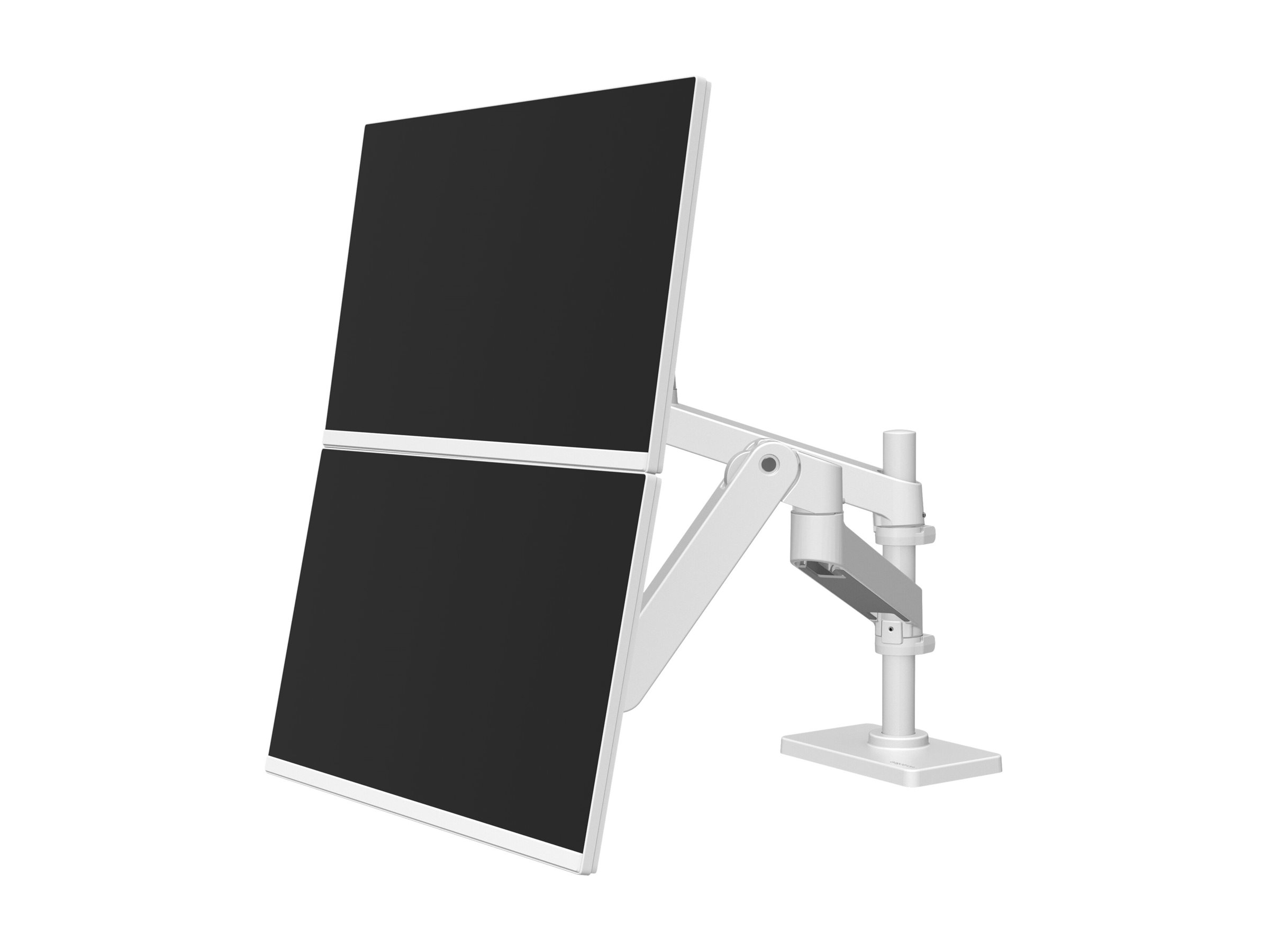 ERGOTRON LX PRO ARM DUAL DISPLAY STACKING white