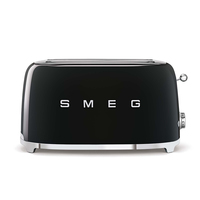 Smeg TSF02BLEU Toaster 4 Scheiben Schwarz Smeg TSF02BLEU Toaster 4 Scheiben Schwarz