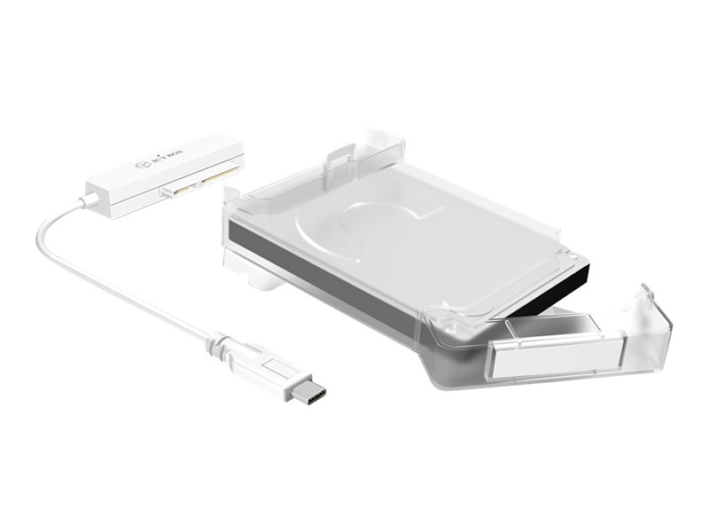 ICY BOX IBAC703C Speichergehaeuse mit Datenanzeige Netzanzeige EasySwap Mechanism 25