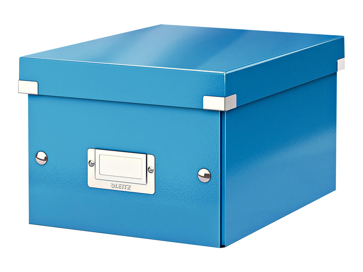 LEITZ Click & Store Aufbewahrungsbox 7,4 l blau 21,6 x 28,2 x 16,0 cm LEITZ Click & Store Aufbewahrungsbox 7,4 l blau 21,6 x 28,2 x 16,0 cm