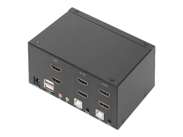 DIGITUS DS12860 KVMSwitch 2Port