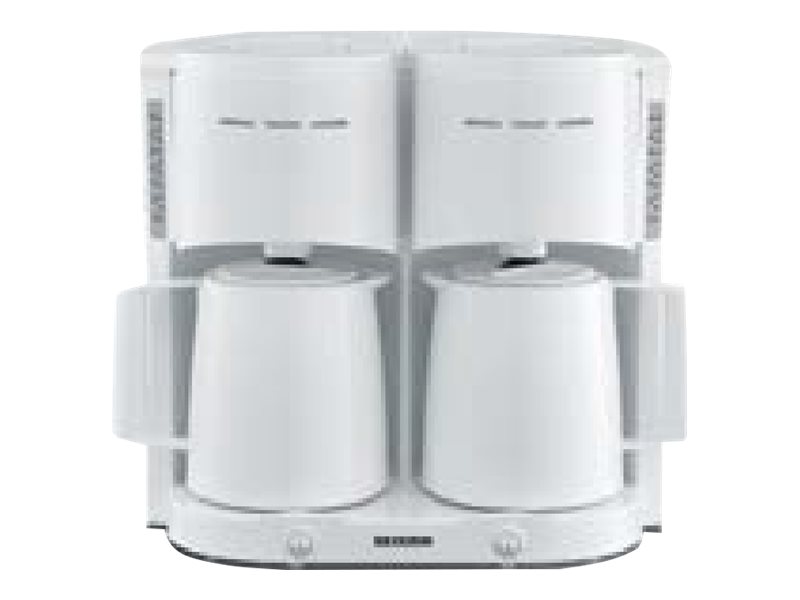 SEVERIN KA 9314 Doppel-Kaffeemaschine weiÃ, 2x 8 Tassen