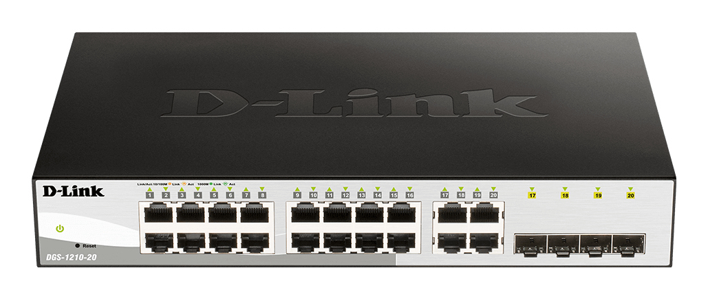 D-Link DGS-1210-20 20-Port Gigabit Switch