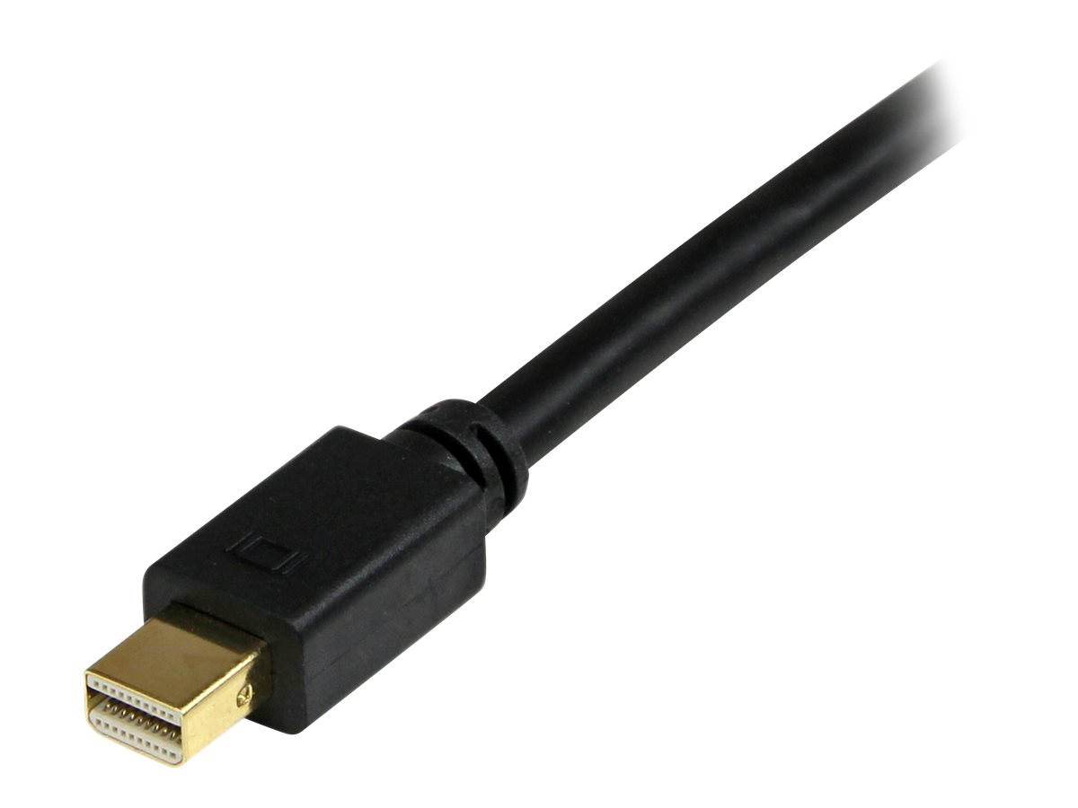 STARTECH.COM 6 ft Mini DisplayPort to DVI Adapter Converter Cable Mini DP to DVI 1920x1200 - Black