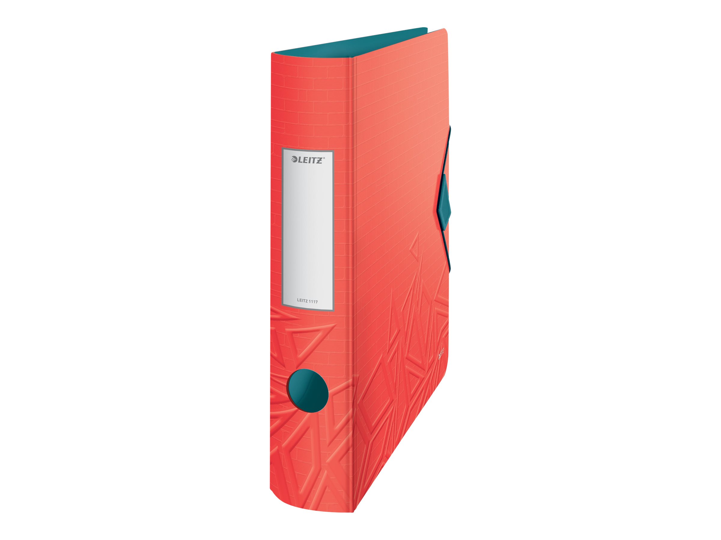 LEITZ Active Urban Chic Ordner rot Kunststoff 6,5 cm DIN A4