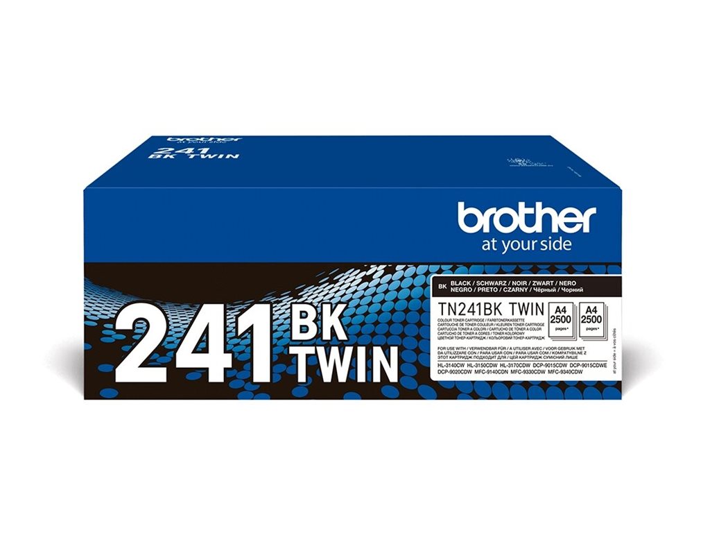 TN241BKTWIN BROTHER HL Toner (2) black TN241BKTWIN BROTHER HL Toner (2) black
