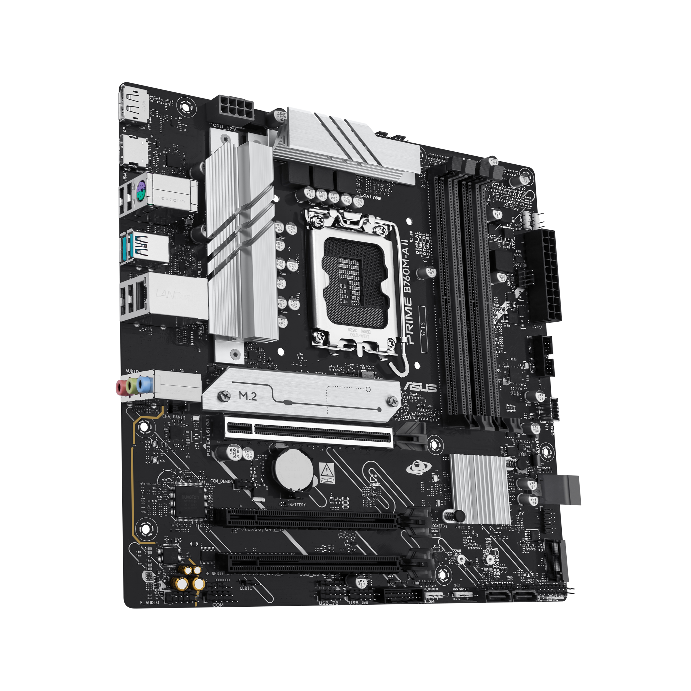 ASUS PRIME B760MA IICSM LGA 1700 mATX motherboard DDR5 PCIe 50 1xHDMI 1xDP 2xM2 4xSATA