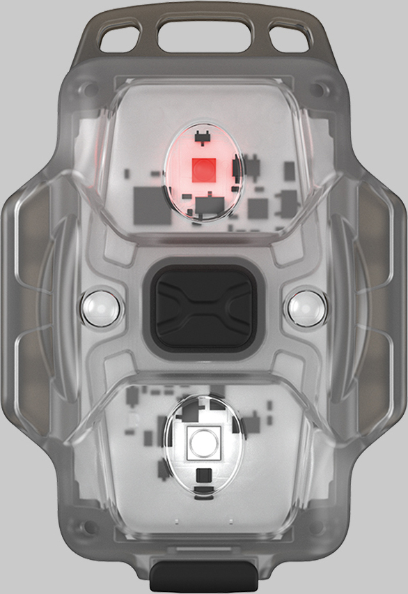 ArmyTek F07001G Crystal Grey Mobile Kleinleuchte LED Grau, Transparent