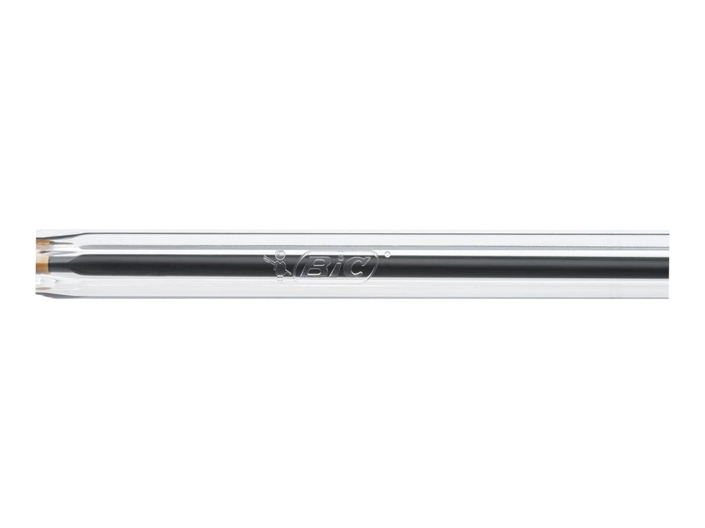 BIC Kugelschreiber Cristal transparent, Schreibfarbe: blau, 50 St.