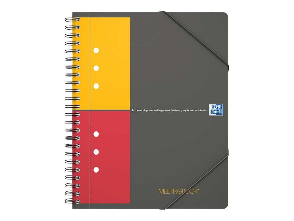 OXFORD Collegeblock Meetingbook kariert DIN A5 Rand rundum OXFORD Collegeblock Meetingbook kariert DIN A5 Rand rundum