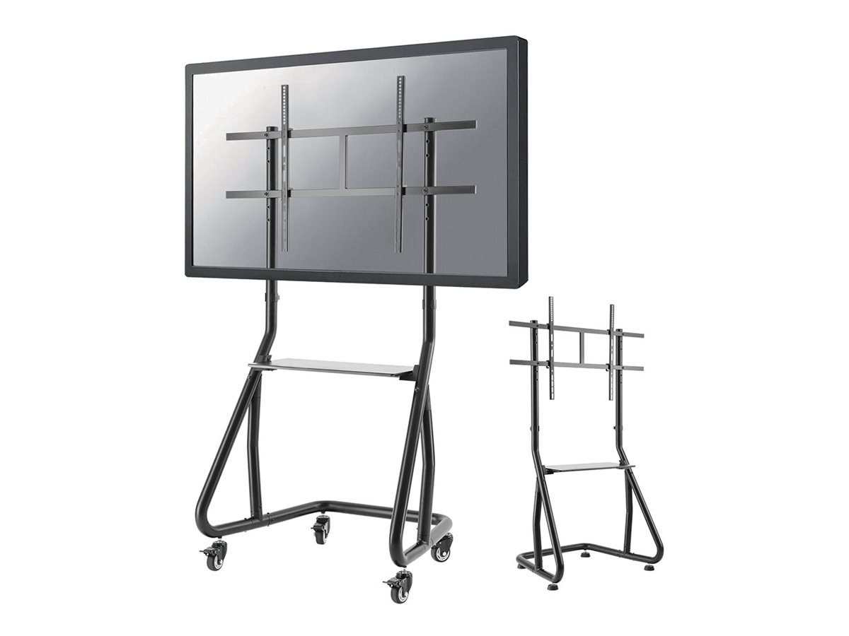 NEOMOUNTS Mobile Flat Screen Floor Stand stand+trolley height 152-169cm 152,4-266,7cm 60-105Zoll Black