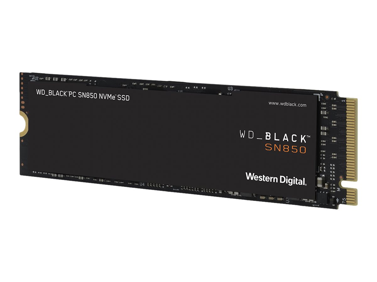 WD Black SN850 NVMe SSD with Heatsink PCIe Gen4 500GB