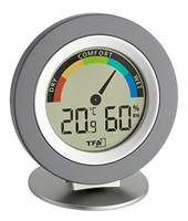 TFA® COSY 30.5019 Hygrometer schwarz TFA® COSY 30.5019 Hygrometer schwarz