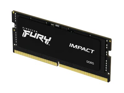 16GB Kingston SODIMM 4800 schwarz, KF548S38IB16, Impact, INTEL XMP