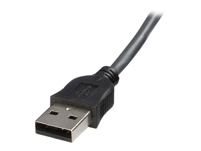 STARTECHCOM 6 ft UltraThin USB VGA 2in1 KVM Cable