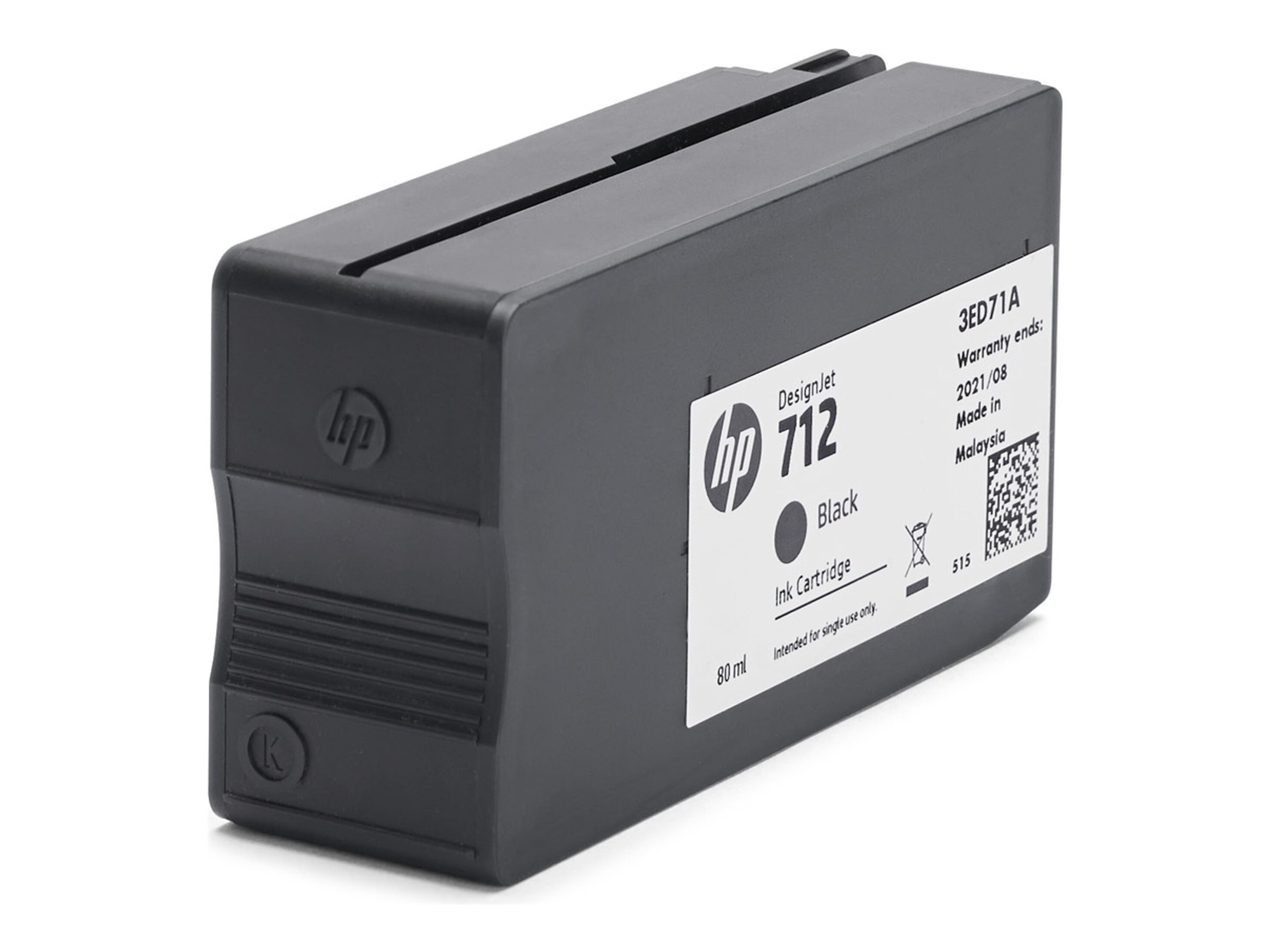 HP 712 (3ED71A) schwarz Druckerpatrone