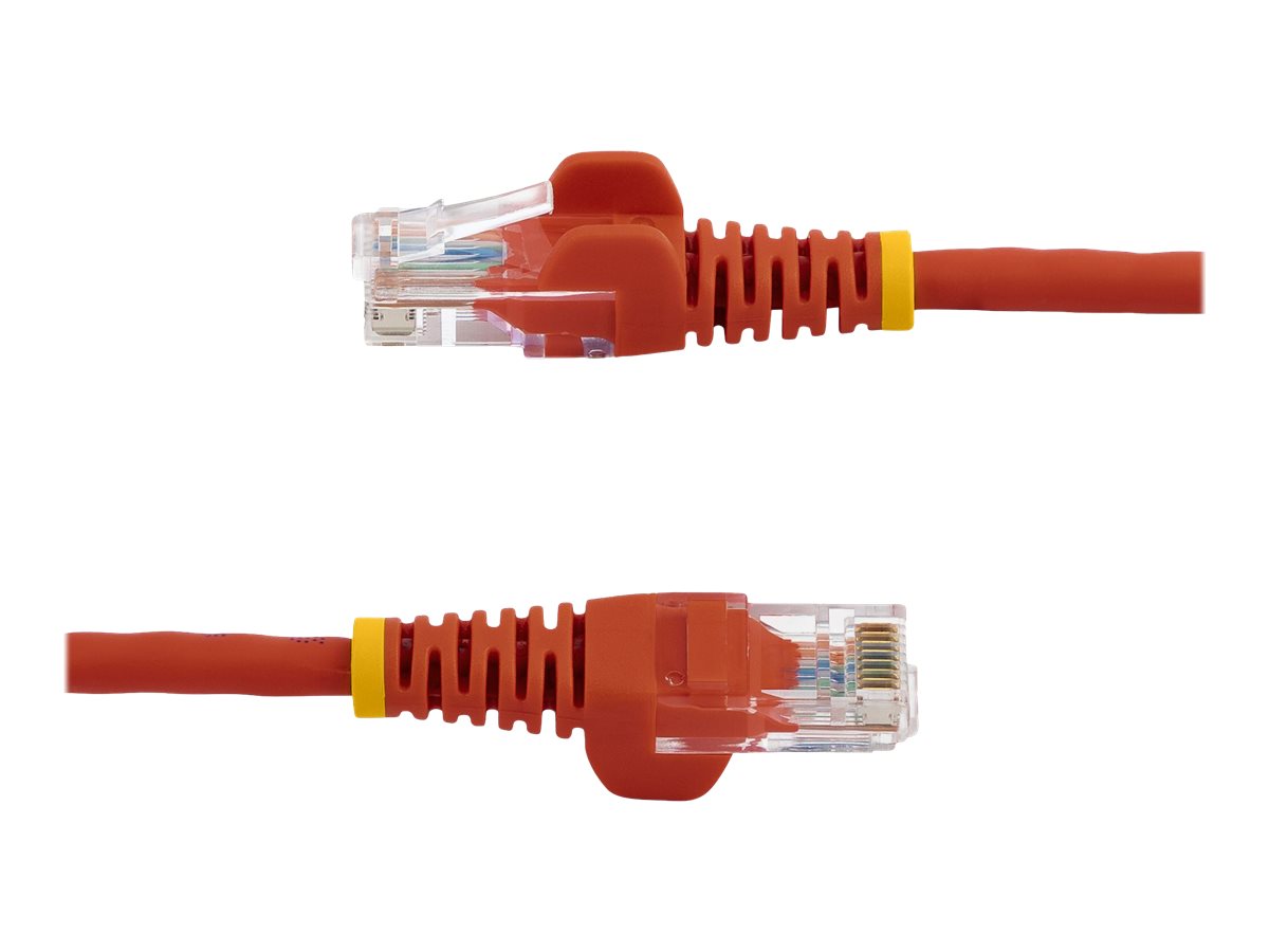 STARTECH.COM 2m Cat5e RJ45 UTP Netzwerkkabel Snagless - Cat 5e Patchkabel - Rot - Stecker / Stecker