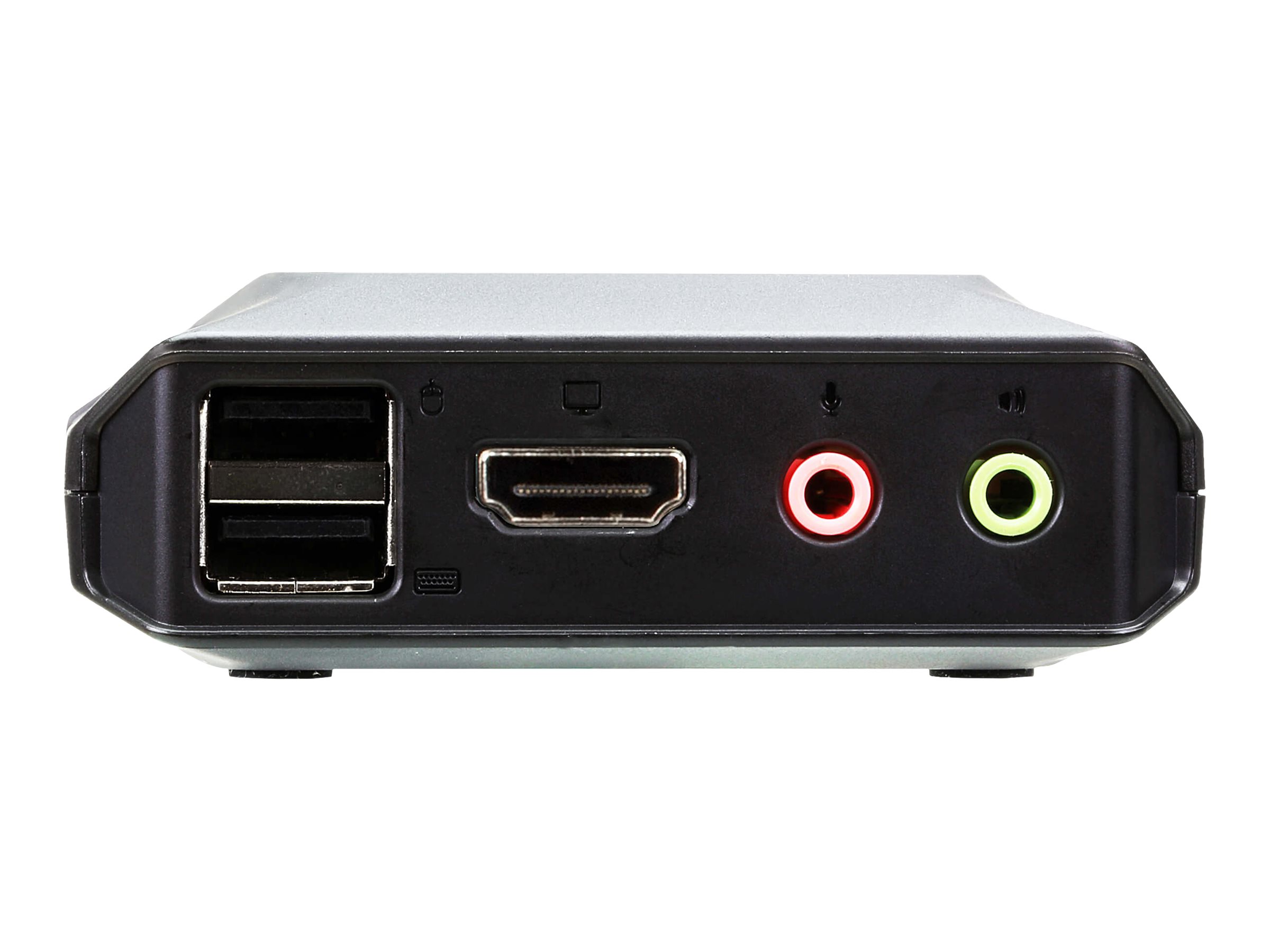 ATEN CS22H - KVM-/Audio-/USB-Switch - 2 Anschlüsse