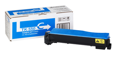 1T02HMCEU0 KYOCERA TK550C FSC Toner cyan