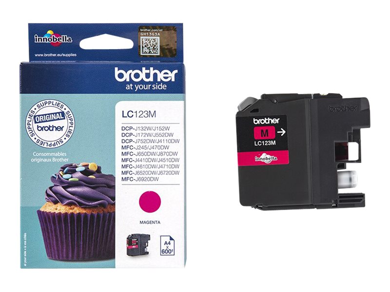 LC123M BROTHER MFC Tinte magenta ST 600