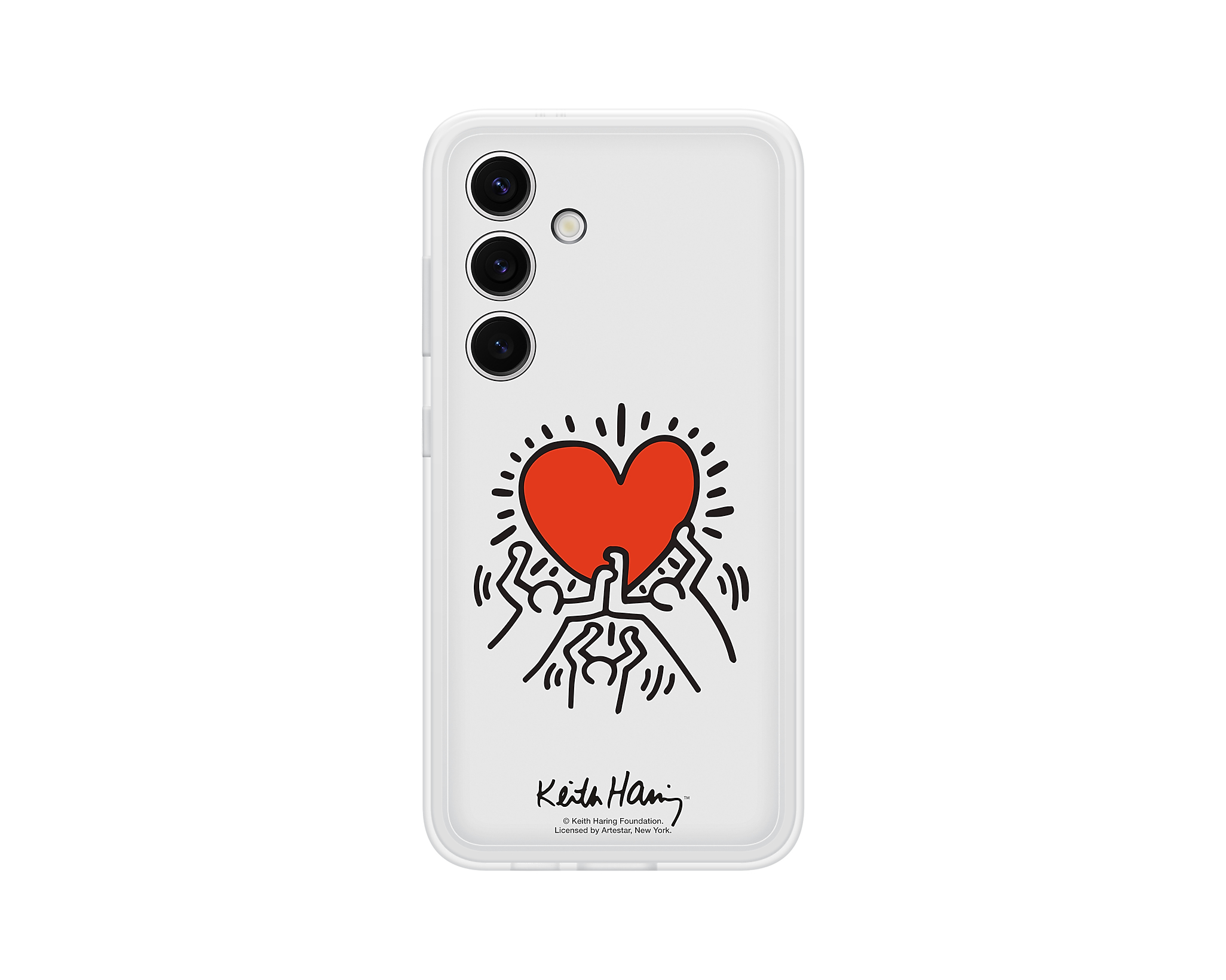 Samsung EFMS921 S24 Klapphülle für Mobiltelefon white