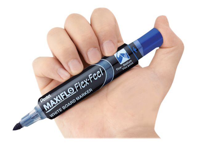 Pentel MAXIFLO Flex-Feel Whiteboard-Marker blau 2,0 - 5,0 mm, 1 St. Pentel MAXIFLO Flex-Feel Whiteboard-Marker blau 2,0 - 5,0 mm, 1 St.