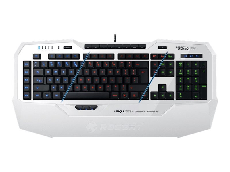 Roccat Isku FX Gaming Tastatur weiÃ
