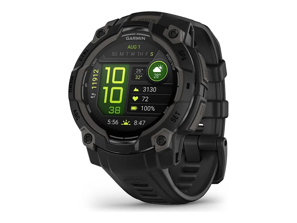 Garmin Instinct 3,45mm, AMOLED schwarz