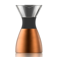 Asobu - Pour Over Filterkaffeebereiter Kupfer Schwarz Asobu - Pour Over Filterkaffeebereiter Kupfer Schwarz