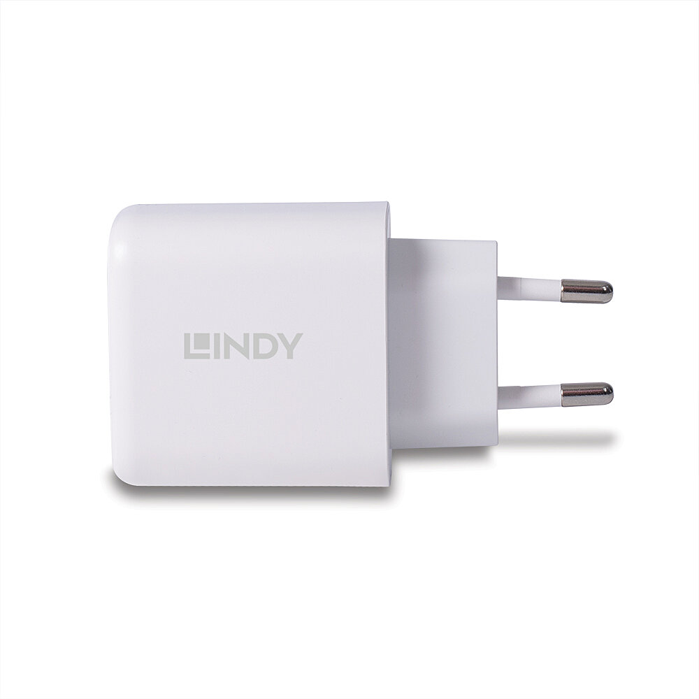 LINDY 30W USB Type A C Charger