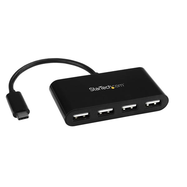 STARTECHCOM 4Port USBC Hub Mini Hub USBC to 4x USBA USB 20