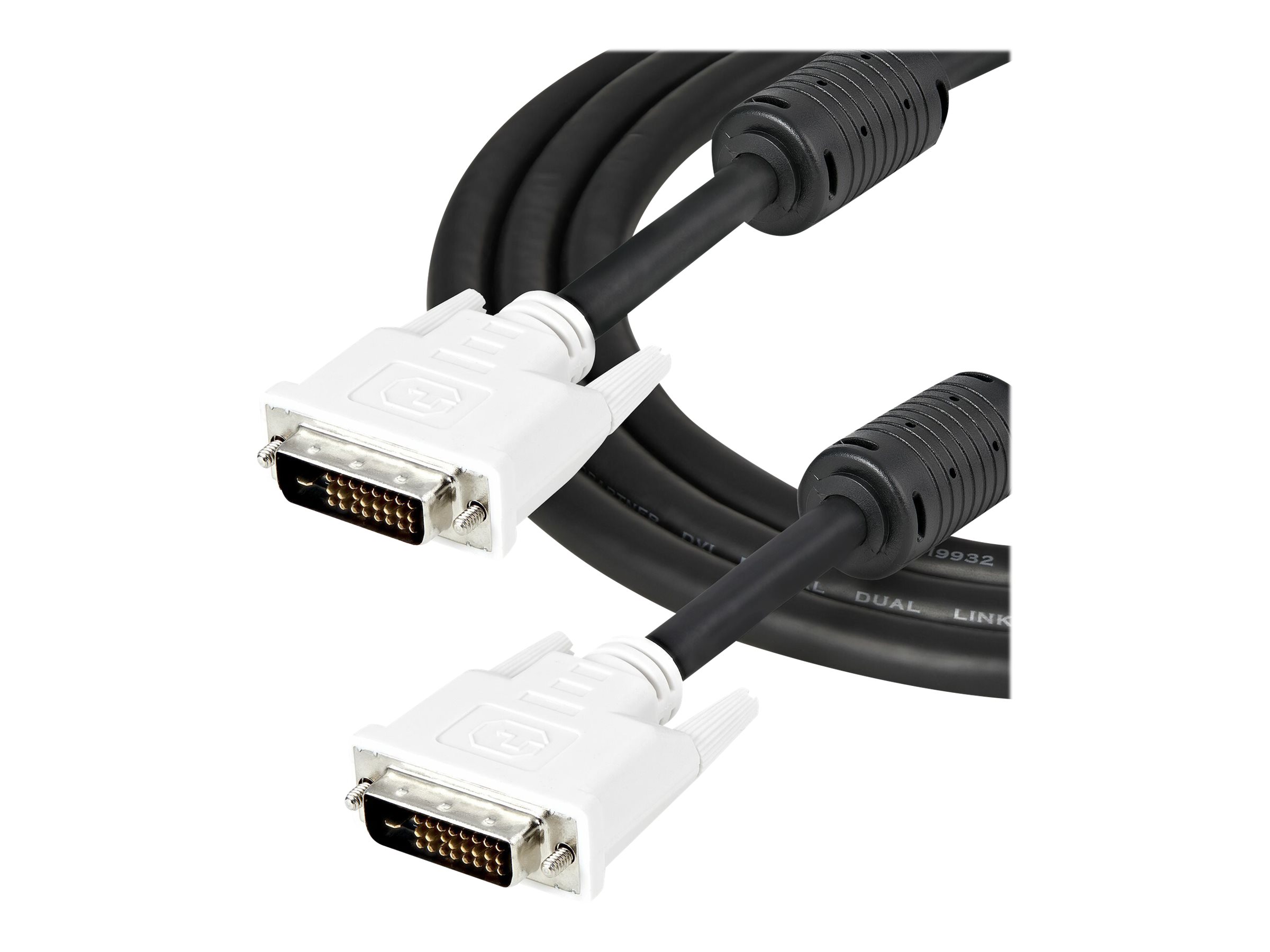 STARTECH.COM 2m DVI-D Dual Link Cable M/M STARTECH.COM 2m DVI-D Dual Link Cable M/M