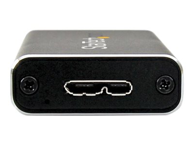 STARTECHCOM M2 NGFF SATA Festplattengehaeuse USB 31 10Gbits mit USBC Kabel
