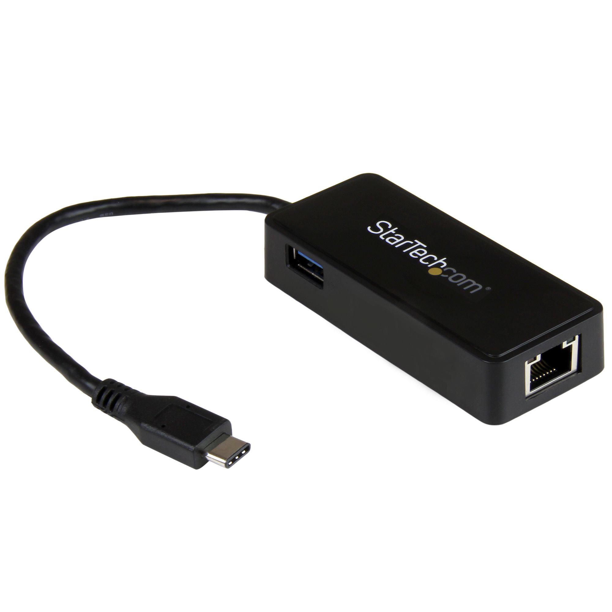 STARTECHCOM USBC auf Gigabit Netzwerkadapter mit extra USB Anschluss USB 31 Gen 1 5 Gbits