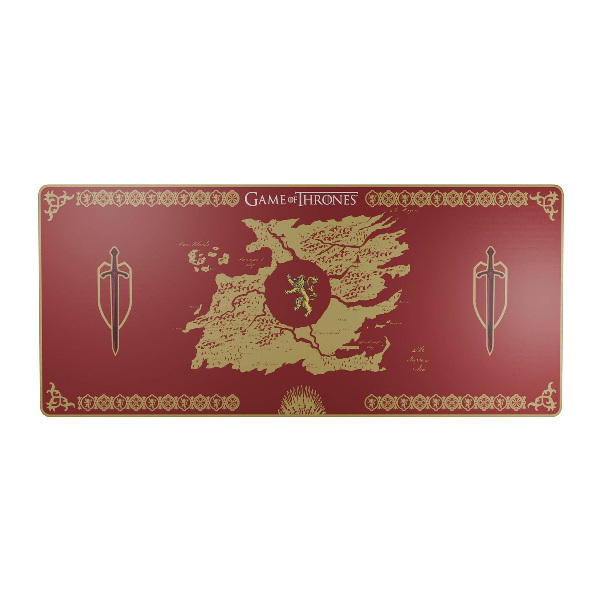 Pixminds Lexip X Game of Thrones Lannister Mouse Pad XXL Rot