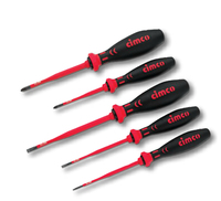 Cimco VDE-Elektriker-Schraubendreher-Set SLIM 5-teilig Cimco VDE-Elektriker-Schraubendreher-Set SLIM 5-teilig