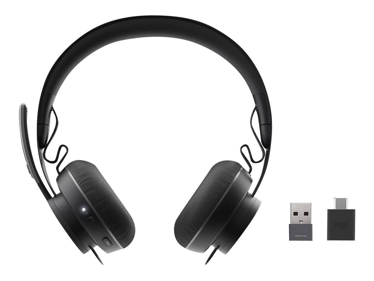 Logitech Zone Wireless UC Bluetooth-Headset anthrazit