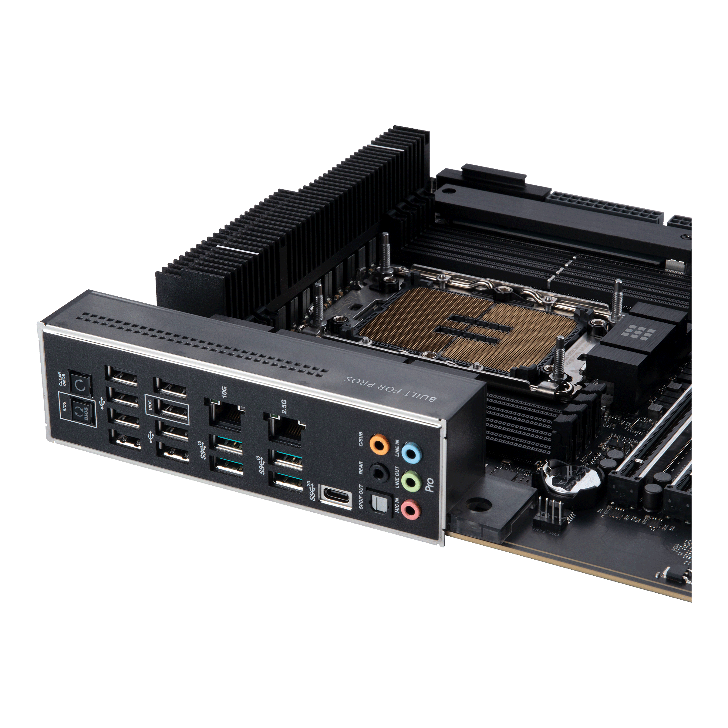 ASUS PRO WS W790ACE LGA4677 ATX 8xDDR4 7xPCIe 40 x16 8xSATA 3xM2